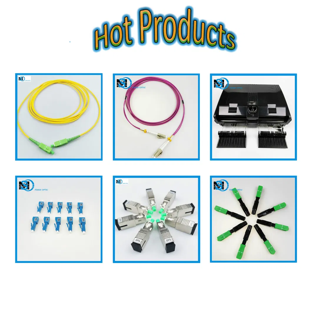 1*8 Steel Tube Mini Type G652D 0.9mm Fiber Optic PLC Splitter 1.5m