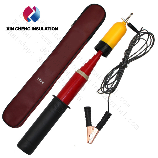 10-110kv Fiberglass Discharge Stick/Rod, Fiberglass Telescopic Discharge Stick