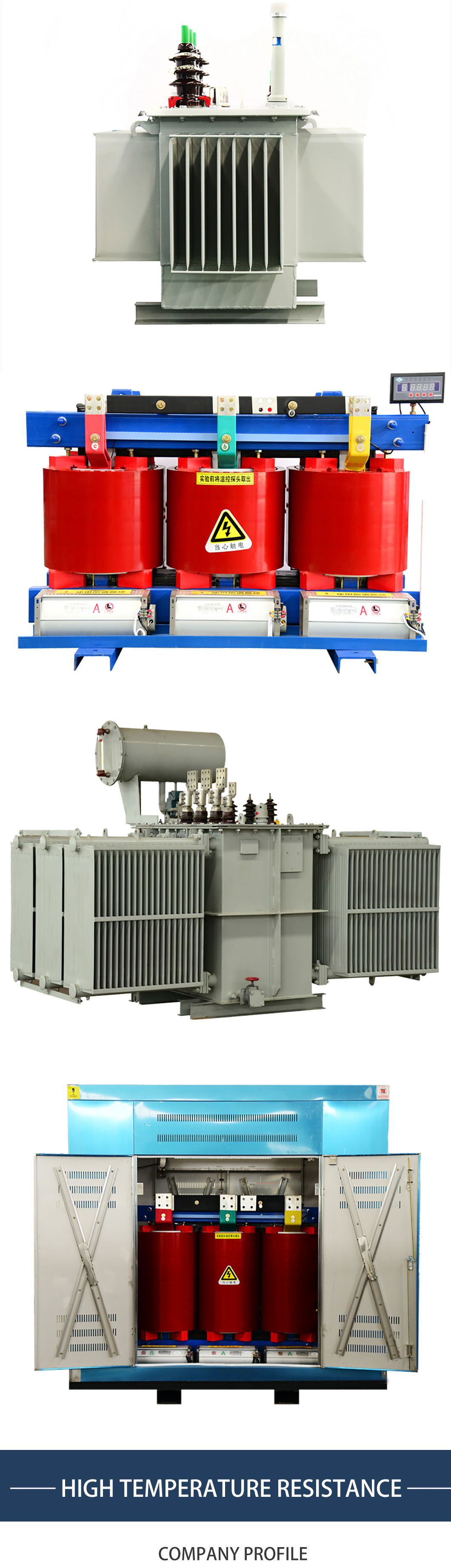 10kv Dry Type Scb11-30 kVA Three Phase Reliable Quality Step Down Power Distribution Transformer