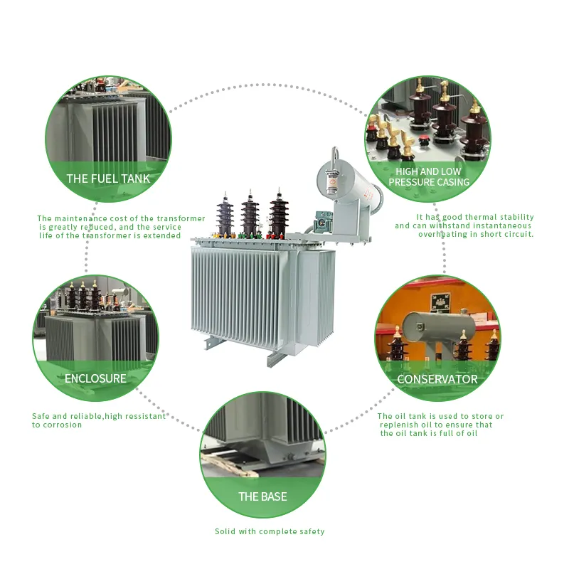 11kv 2000kVA Oil Immersed Power Distribution Transformer, 500kVA Transformer Price, Welcome to Inquire for Three-Phase Transformer
