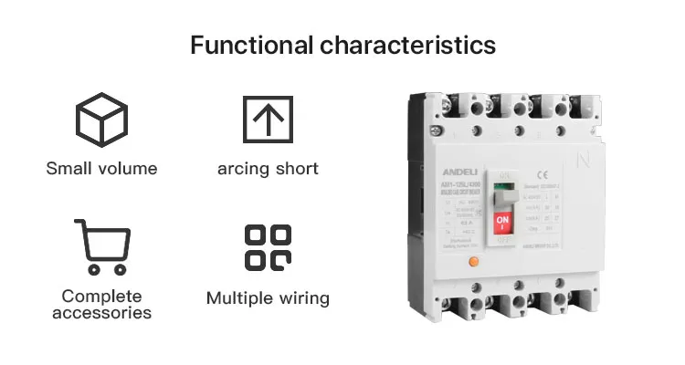 125AMP MCCB Moulded Case Circuit Breaker (AM1)