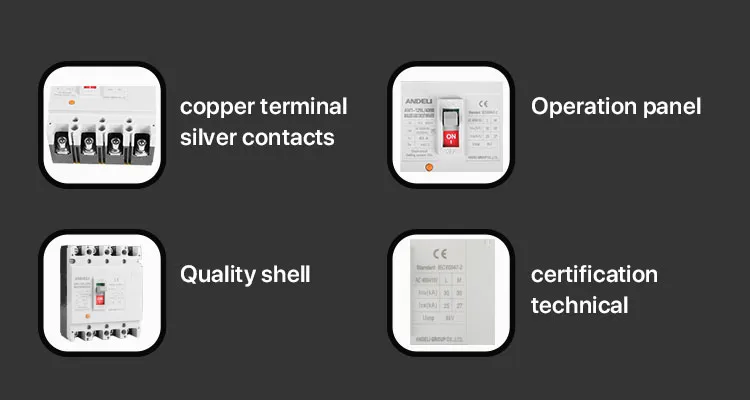 125AMP MCCB Moulded Case Circuit Breaker (AM1)