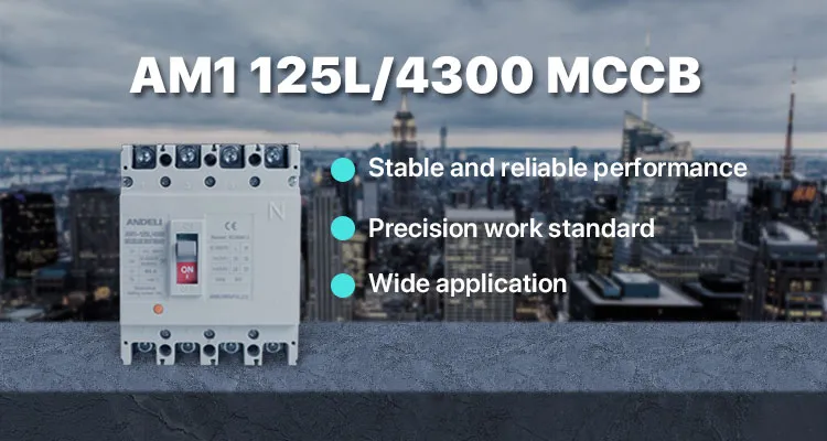 125AMP MCCB Moulded Case Circuit Breaker (AM1)