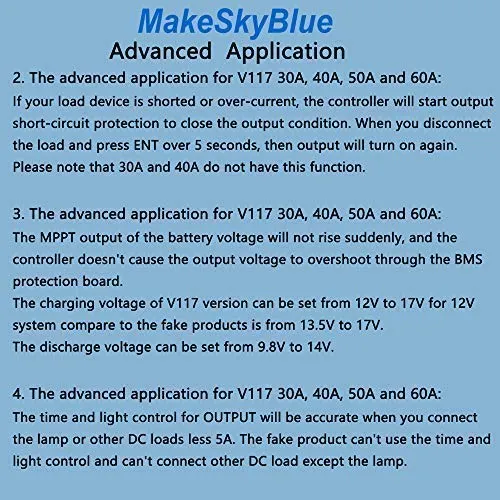 12V/24V/48V Aoto Select 30A 50A 60A Solar Charge Controller