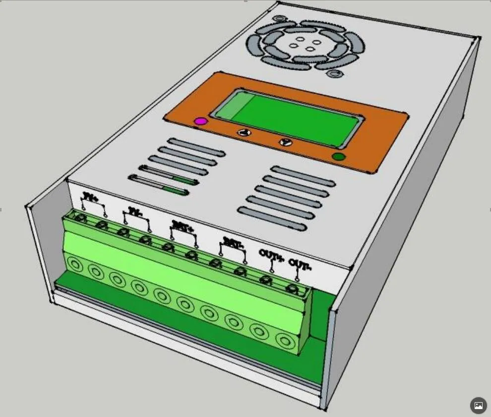12V/24V/48V Aoto Select 30A 50A 60A Solar Charge Controller