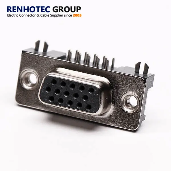 15 Pin D Sub Female Connector