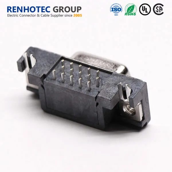 15 Pin D Sub Female Connector