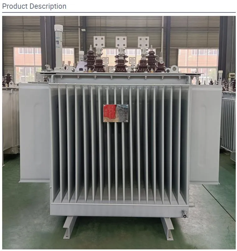 15kv Distribution Transformer Oil Immersed Step up Electric Transformer 2mva