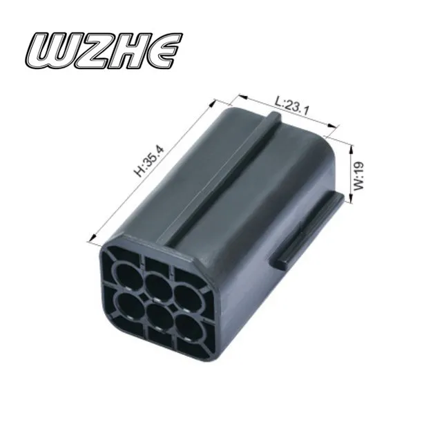 174657-2 Factory 2.0mm Male 6 Pin Connector