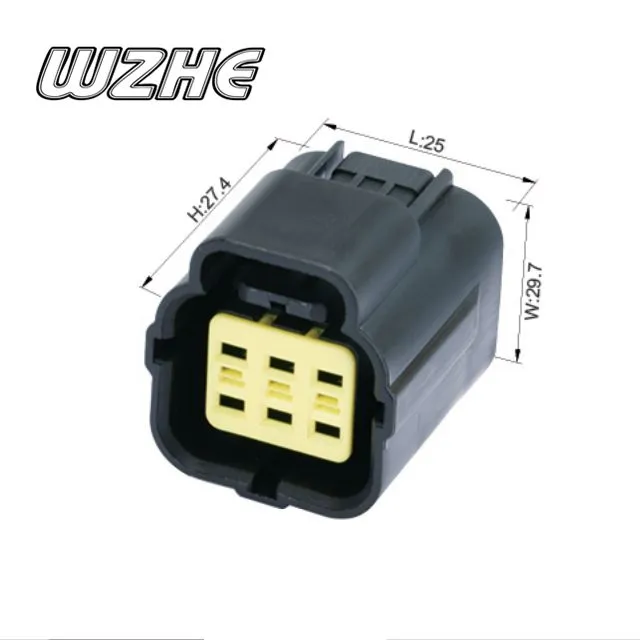 174657-2 Factory 2.0mm Male 6 Pin Connector