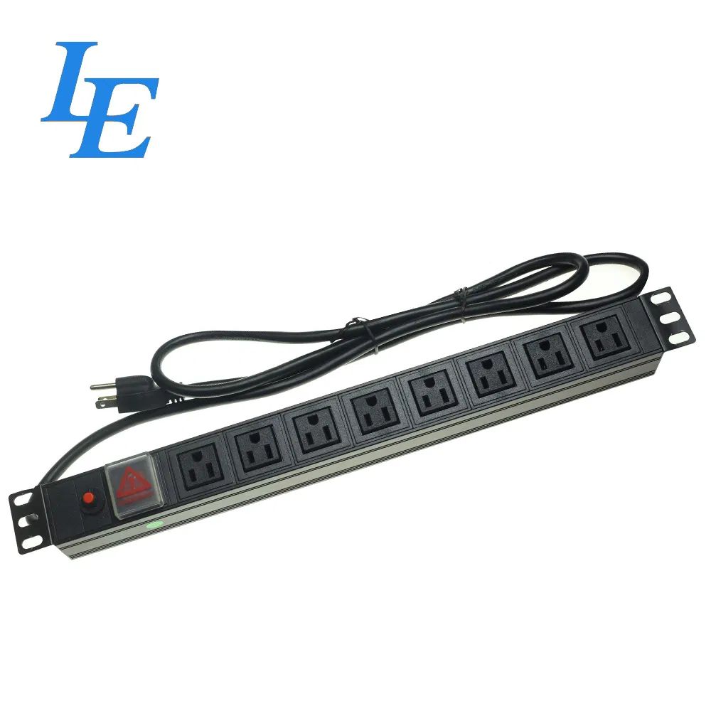 19 Inch America Tpye Server Rack Switched PDU Intelligent Universal Monitored Network PDU