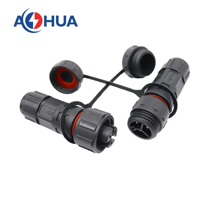 2 3 4 5 6 7 8 9 10 Pin Aohua IP67 Power Waterproof Circular Auto Wire Connector