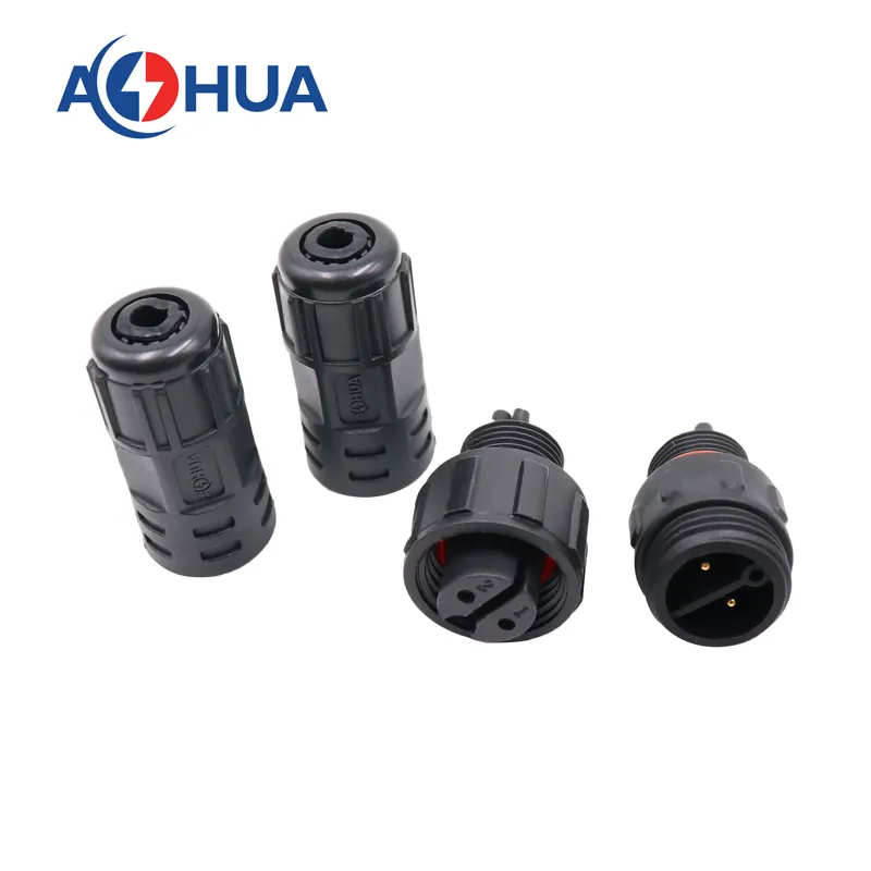 2 3 4 5 6 7 8 9 10 Pin Aohua IP67 Power Waterproof Circular Auto Wire Connector