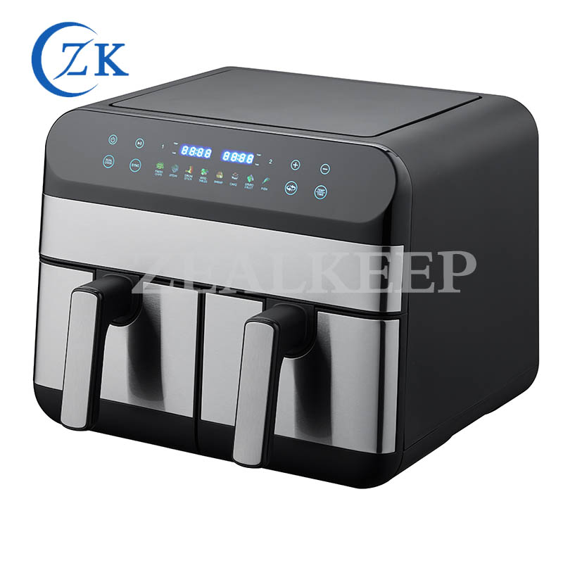Does a Double Stack Dual Basket Air Fryer Save Counter Space Without Losing Party Cooking Capacity