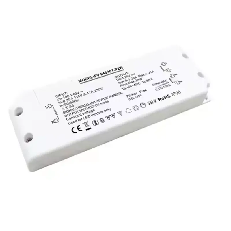 How Does a 30W Constant Voltage Triac Dimming LED Driver Improve Energy Efficiency in Commercial Lighting
