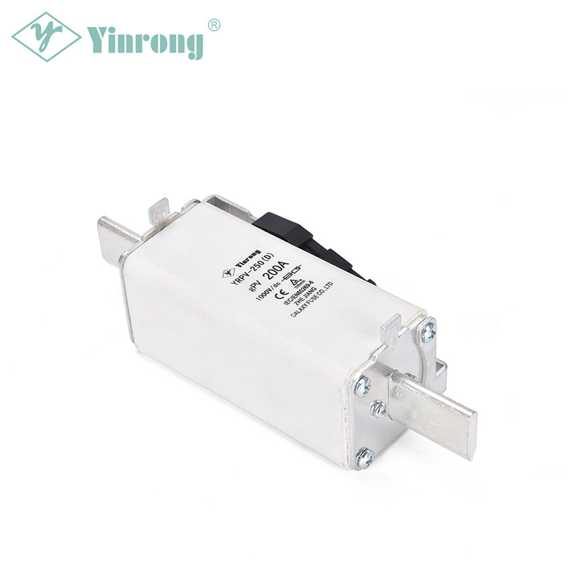 What Are the Temperature Ratings for a 1000VDC 250A NH1XL Solar PV Fuse Link