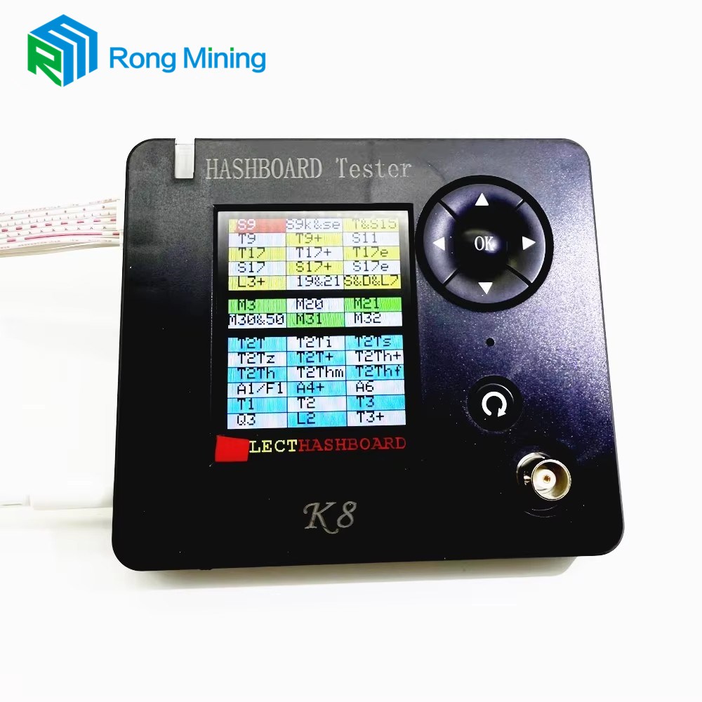 Can a Universal K8 Test Fixture Accurately Diagnose Voltage Issues on Antminer S19 and Whatsminer M50 Series