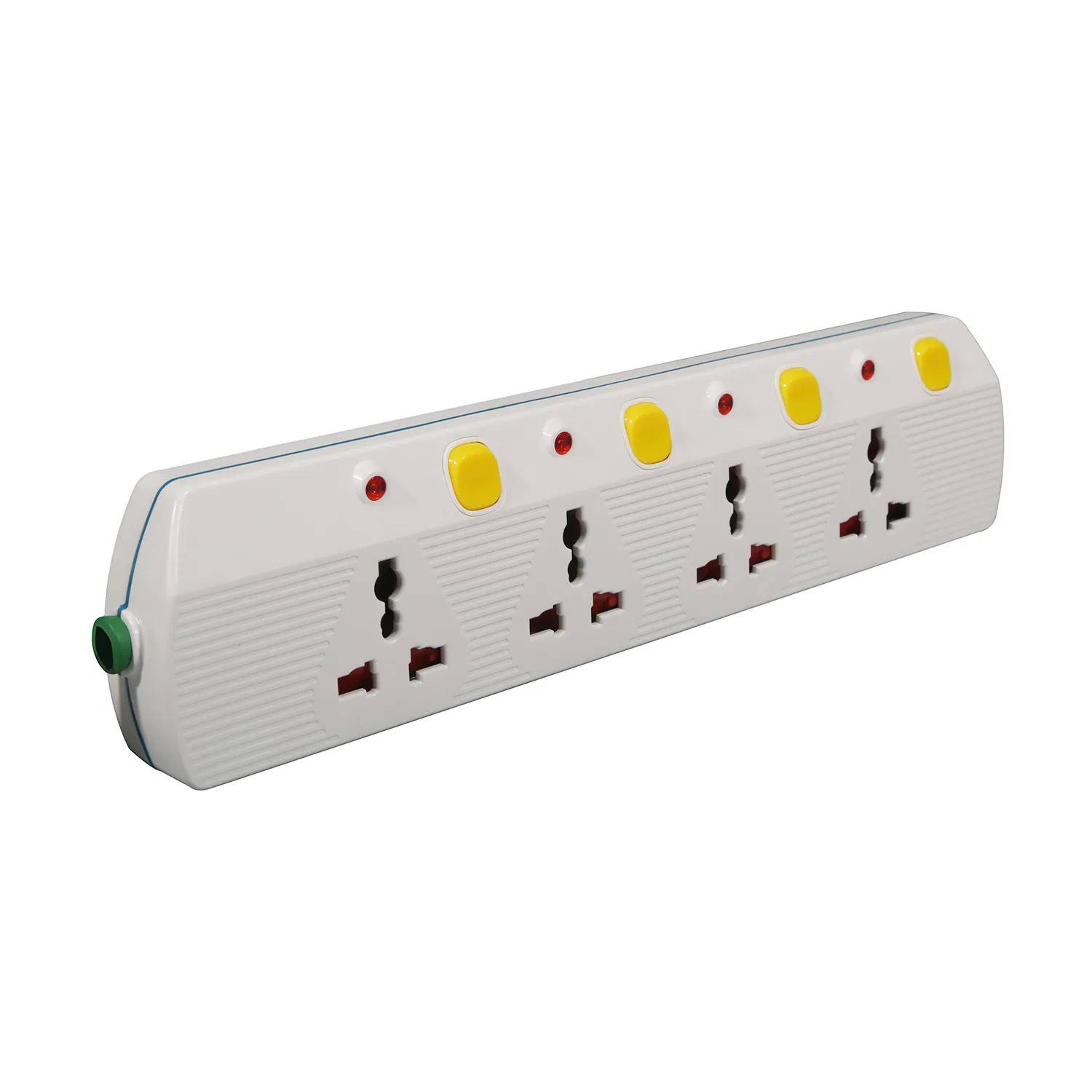 2400mA Hospital Poka 1PC/Blister Card, 24PCS/Carton Power Strip Extension Switch Socket
