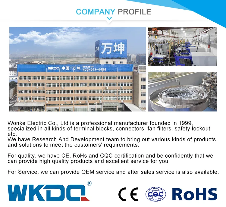 280-101 Universal 2.5mm Spring Terminal Blocks