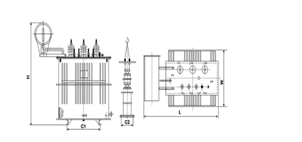 2mva Electric Power High Voltage Induction Melting Furnace Ehv Oil Immersed Transformer Price