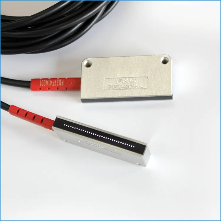 30*500mm Through Beam Reflection Array Fiber Optic Sensors