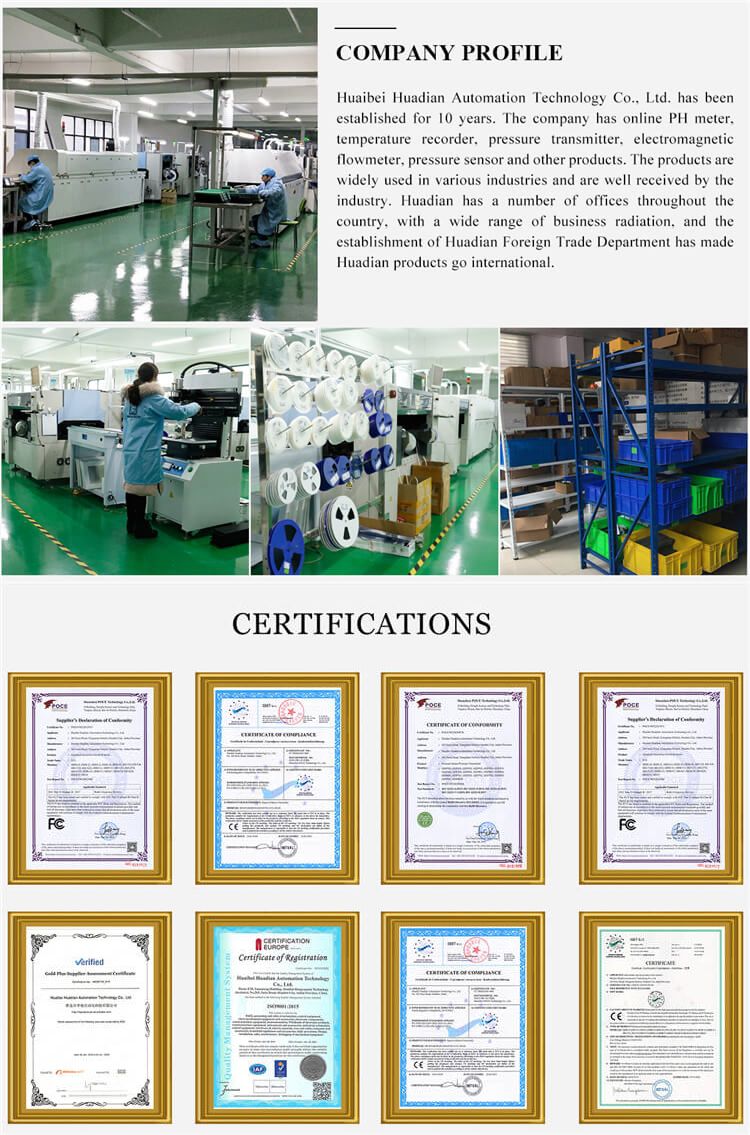 3051 Pressure Measuring Instruments Smart LNG Differential Pressure Transmitter RS485 Pressure Sensor 4~20mA