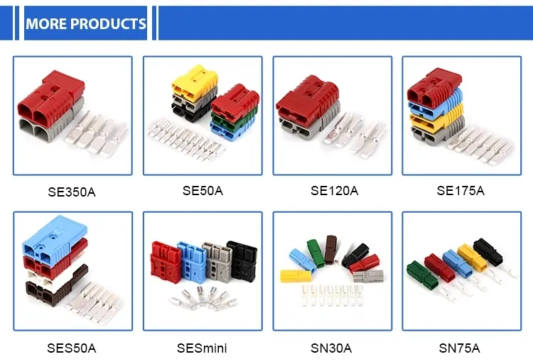 350A Anderson Style Forklift Connector / Forklift Charger Connector / Battery Quick Plug