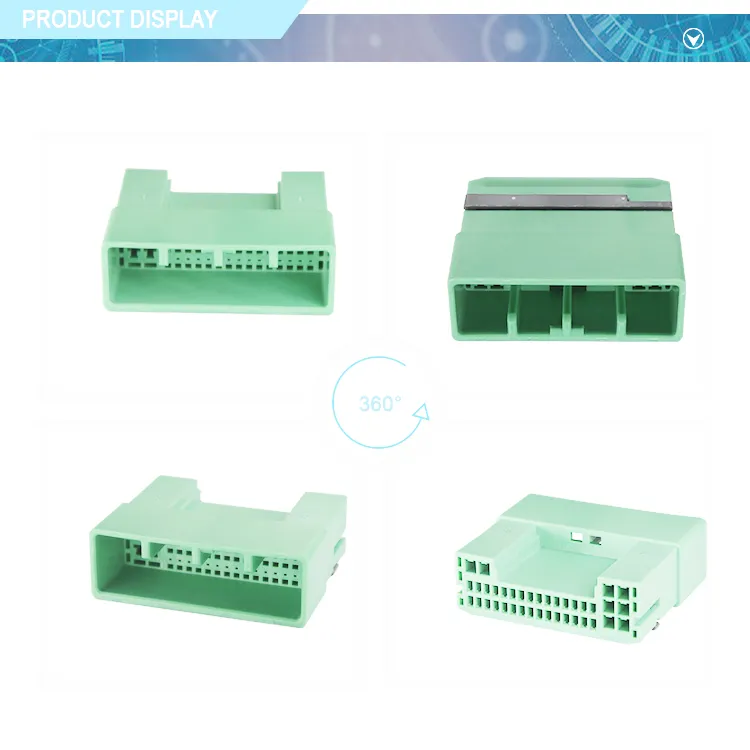 38 Way Green Male Connector for Hyundai Bcm System Harness