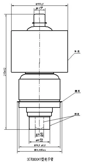 3cx3000A7: Electron Tubes, Industrial RF Amplifier Electron Tube, 3cx6000A7, 3cx1500A7