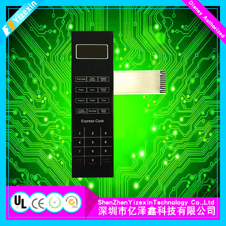 3m467/ 468 Membrane Keypad with Keys and FPC Circuit