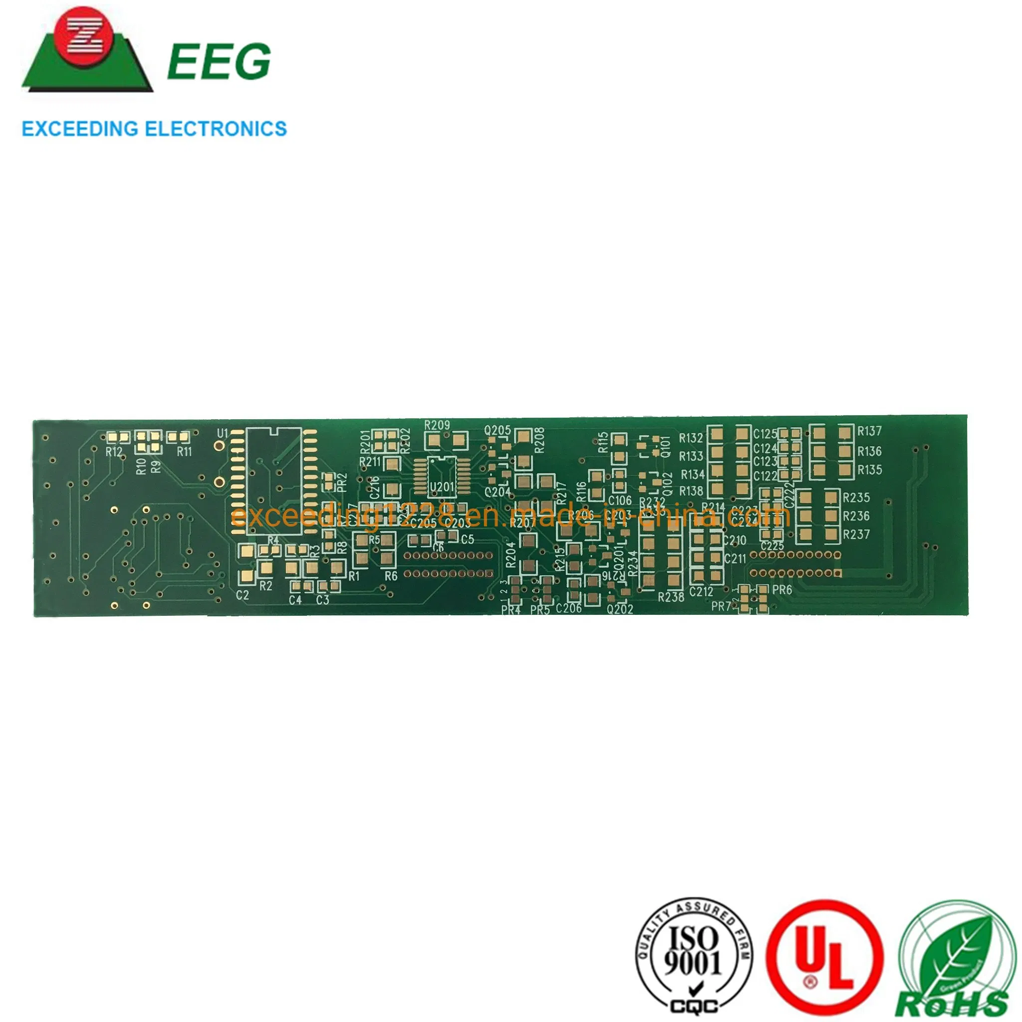 4 Layer PCB Board Immersion Gold PCB Board Supplied for Power Control