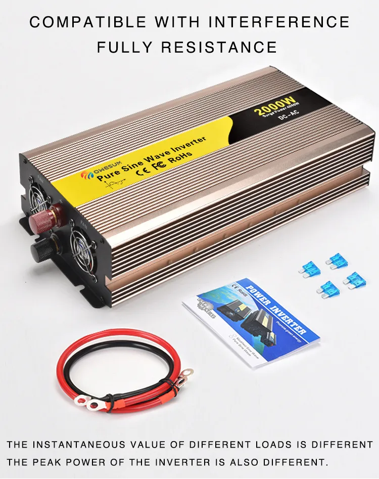 500W on Line UPS 220V Inverter DC to AC Inverter for Battery Charger