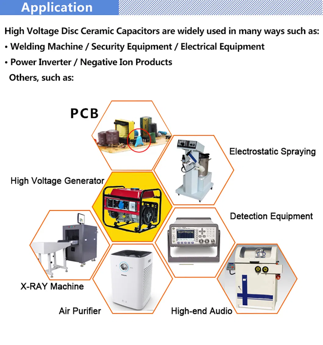 680PF 681K 681m 682K 470PF 102 103 220PF 30kv Ceramic Disc Capacitor