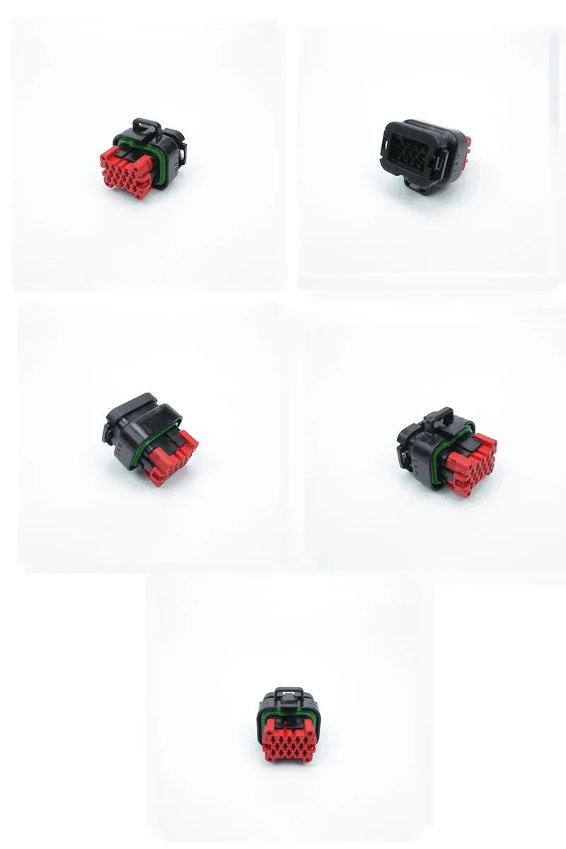 776273-1 14p Plastic Case Waterproof Black Connector Auto Plug-in
