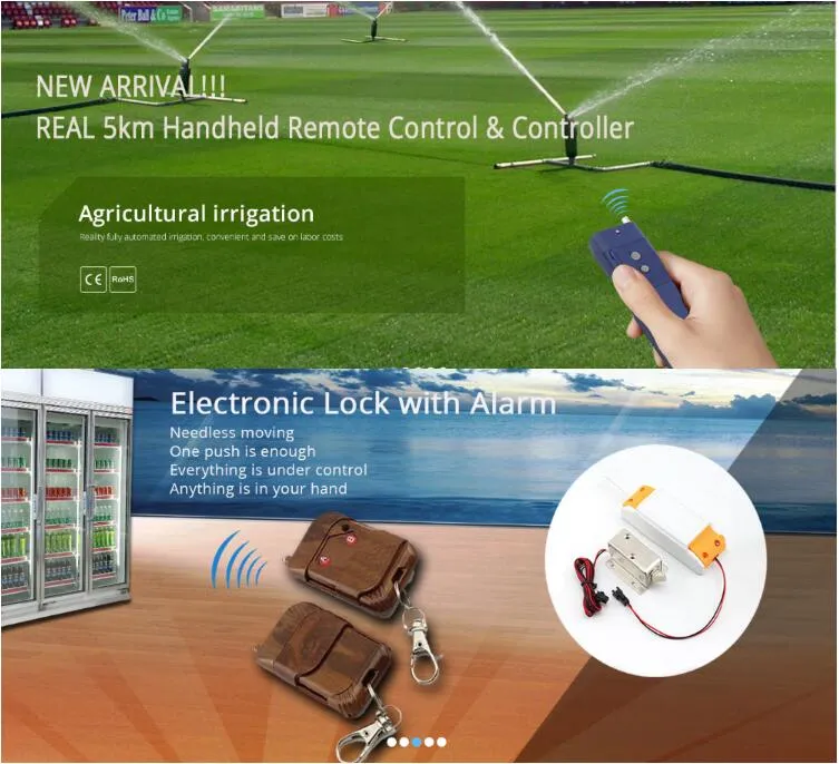 8 Buttons Hanging Fan 433MHz RF Universal Remote Control Kl600-8