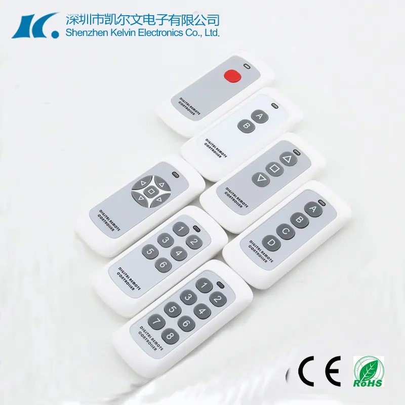 8 Buttons Hanging Fan 433MHz RF Universal Remote Control Kl600-8