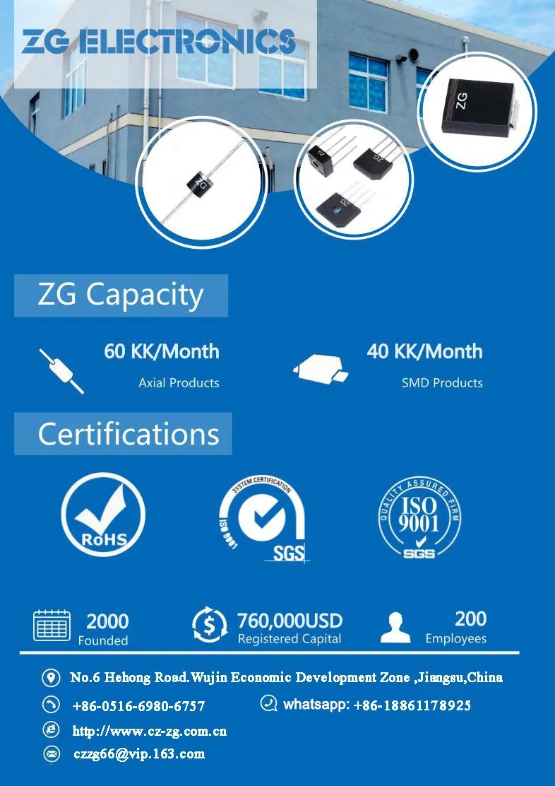 Ba157g-Ba159g Glass Passivated Fast Recovery Rectifier
