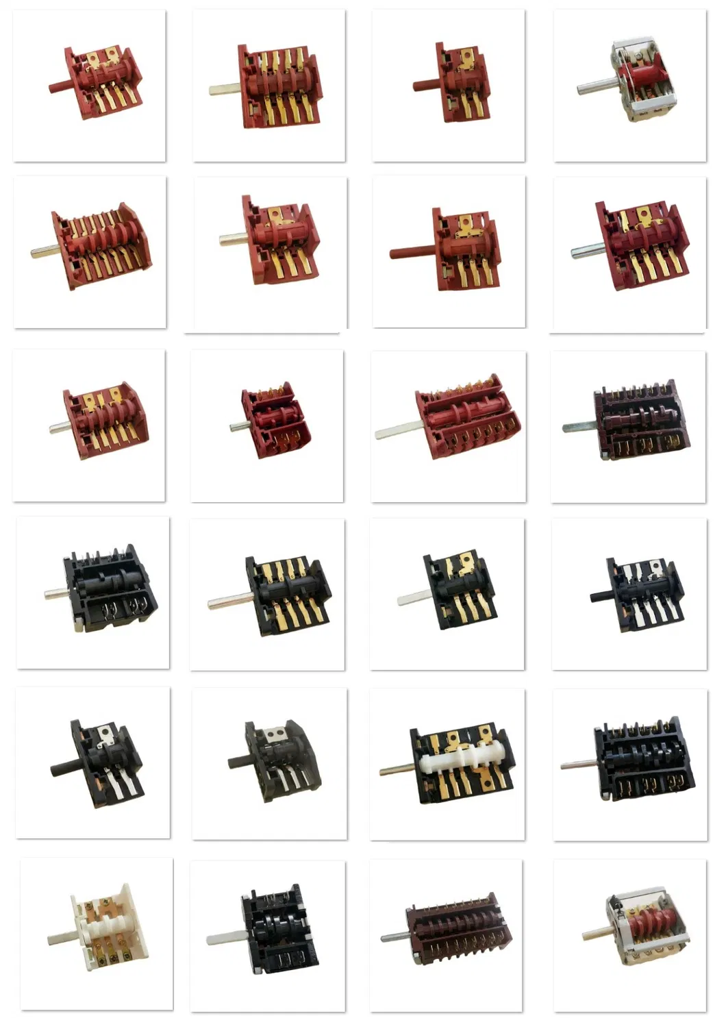 Bakelite Rotary Cooker Switch for Hot Plate and Oven