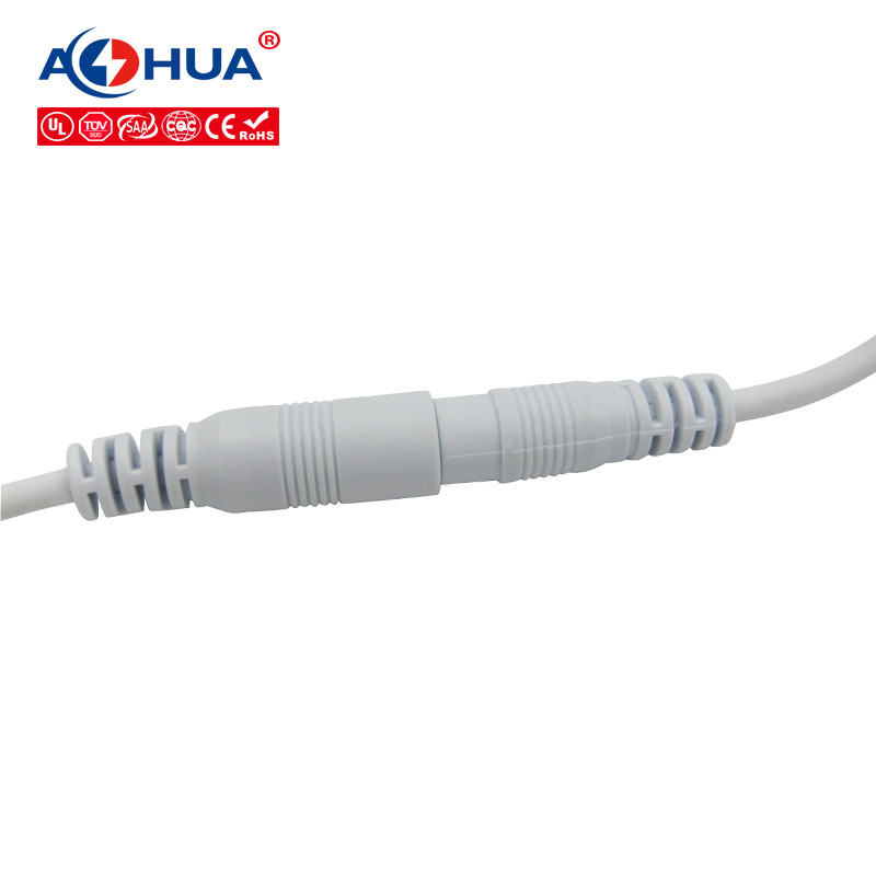 Black DC Power Cable M11 Quick Connector 5.5 2.1