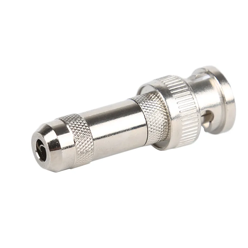 BNC Male CCTV Video Connector Coaxial Coax Balun for Camera TV Adapter