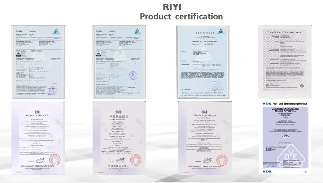 Cbb60 Wanshing Machine Capacitor 9UF 450V