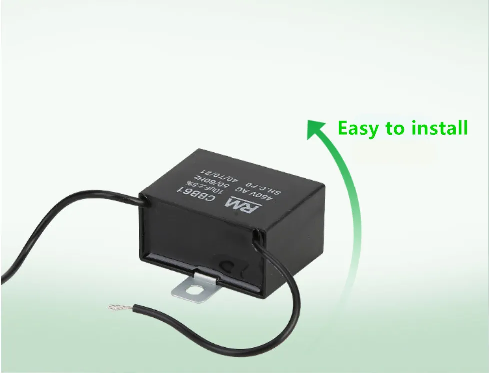 Cbb61 AC Fan Motor Run Capacitor Full UF Supplied by Direct Factory