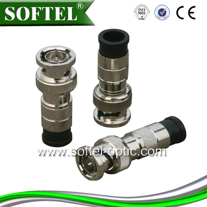 CCTV Camera Weatherproof Bass BNC Compression Connectors