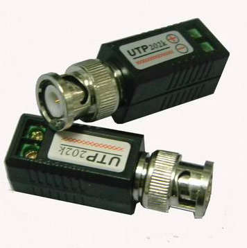 CCTV UTP Video Balun with BNC Connector (UTP202K)