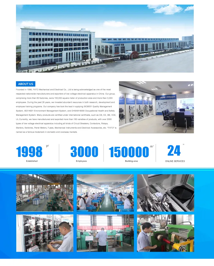 China Fato Factory Produced All Kinds of MCB Dz47-100h Electronic Safety Mini Circuit Breaker