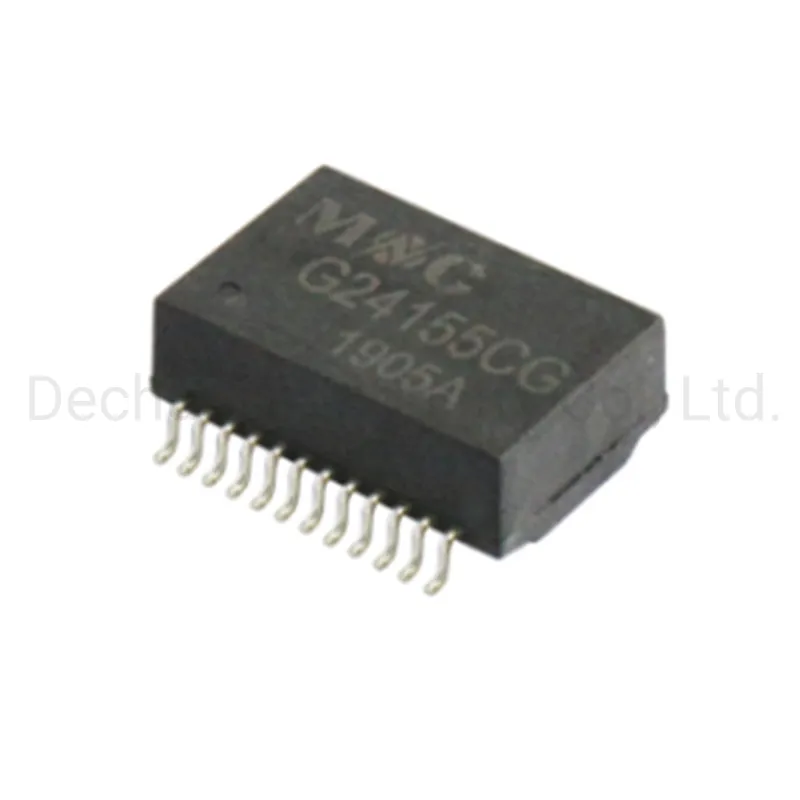 China Low Price Pulse LAN Transformer 5g Base-T 24 Pins 48 Pins and 8 Cores Ethernet Magnetic Transformers SMD LAN Filter 5 Gigabit Ethernet G24155cg