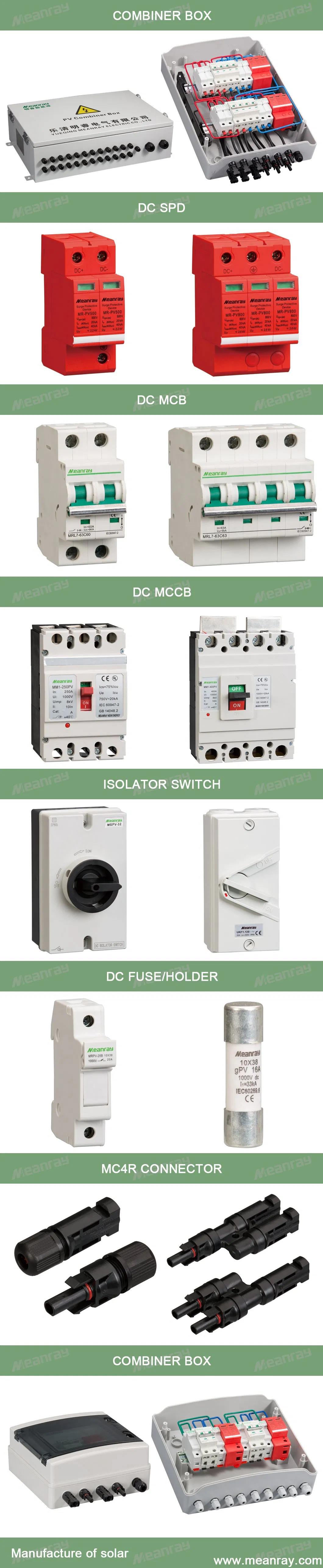 Circuit Breaker Mini Switch Air Switch PV MCB DC Circuit Breaker