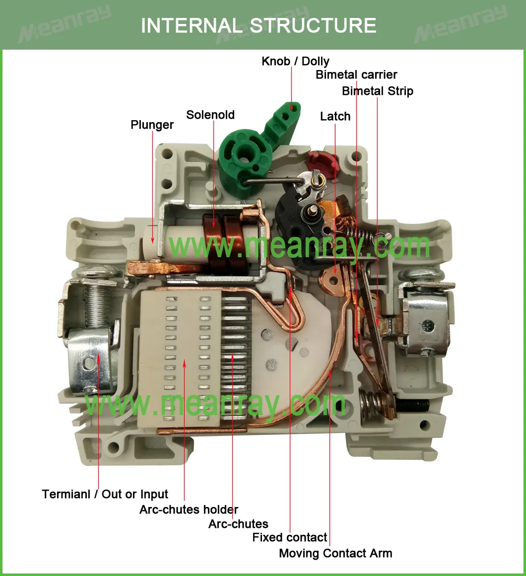 Circuit Breaker Mini Switch Air Switch PV MCB DC Circuit Breaker