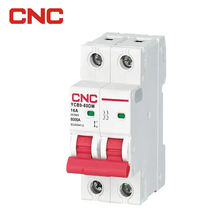 CNC 500V Solar MCB for PV 80A DC MCB Circuit Breaker Solar DC MCB 80A