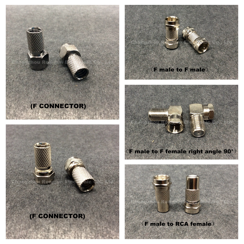 Coaxial RCA BNC RF Male Female Rg F Connector